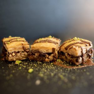 Baklawa choco avellana