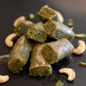 Dolma de pistacho